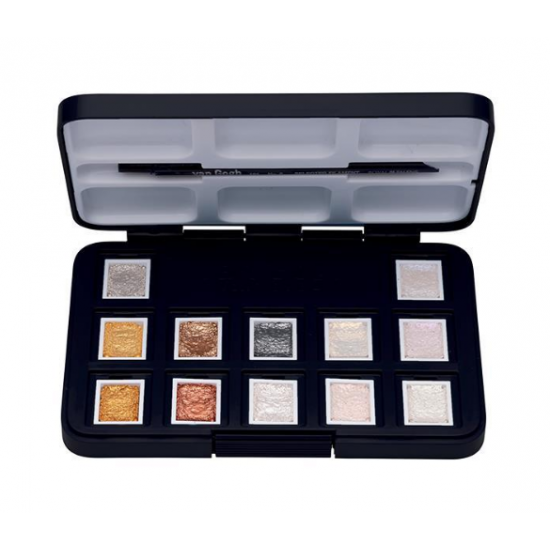 Talens van gogh νερομπογιές 12 χρωμάτων pocket box